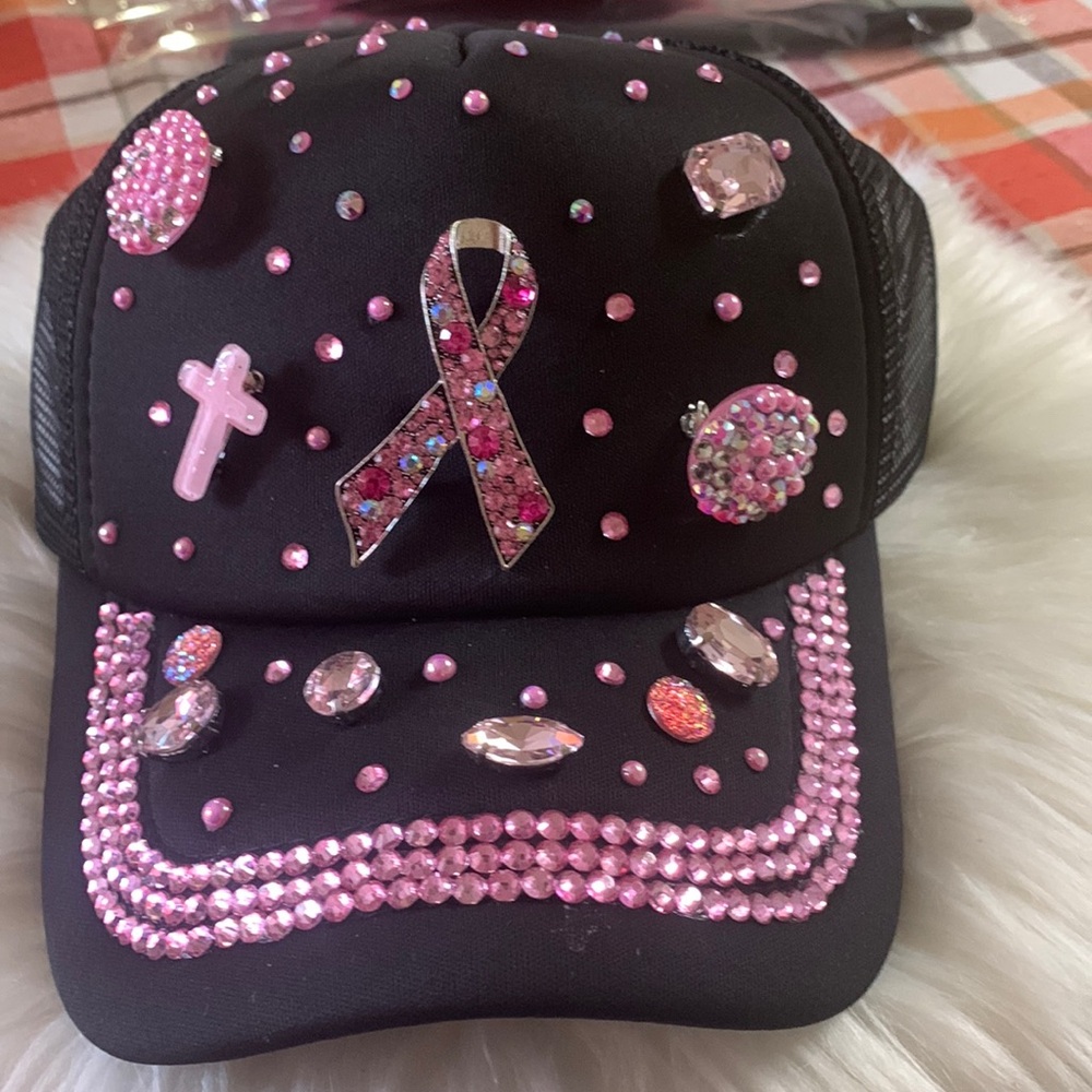 Customer breast cancer hat 🔥🔥🔥